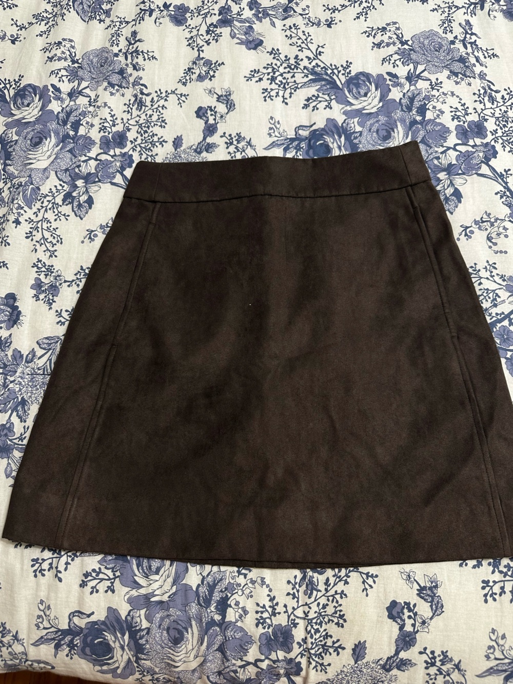 J. Crew Chocolate Brown Skirt with Clean Waistband